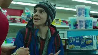 Shazam! 2019 1080p BluRay funny food mart  and saving women from robber scene