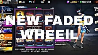 free fire new upcoming leaks  updates and new faded wheel
