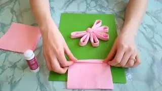 Мастер-класс "Объемный цветок"