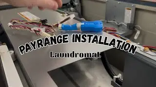 How to Install a PayRange Device on a Huebsch 60lb Washer/Alliance C2 Payrange Harness Installation