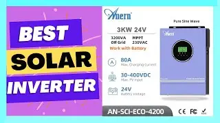 Hybrid Solar Inverter 10.2KW 6.2KW 4.2KW 3KW Off Grid Pure Sine