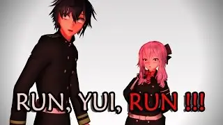 [MMD X ONS] Run, Yui, run !!!