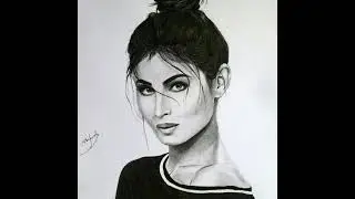 Naagin actress Mony Roy Beautiful Sketch drawing videos ||