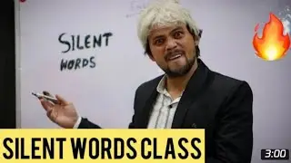 Silent words class | zayn saifi | talib saifi