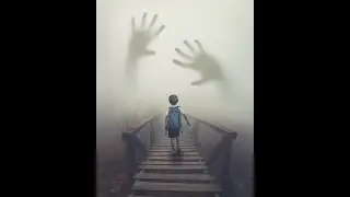 Surreal foggy bridge Photo Manipulation Photoshop Tutorial #photoshop #photomanipulation