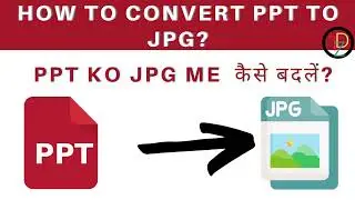 How to Convert ppt to jpg | ppt ko image me kaise convert karein #powerpoint #short #youtubeshorts