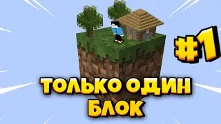 😱Майнкрафт, но у меня только один блок