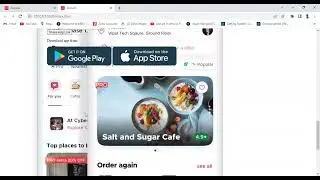 zomato clone localities section html css and javascript