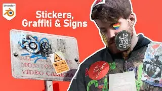 How to Make Stickers in Blender