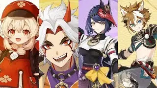 GENSHIN IMPACT • ПРЕДАНИЯ ИРОДОРИ • ПРАЗДНИЧНЫЕ ДЕЛА • КЛИ | АРАТАКИ ИТТО | КУДЗЁ САРА | ГОРО