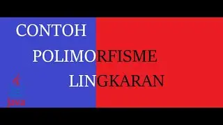 Contoh Polimorfisme Static Lingkaran (JAVA)