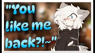 ASMR Femboy Friend comes over for Comfort & Reveals a Secret💚[Friends to Lovers]