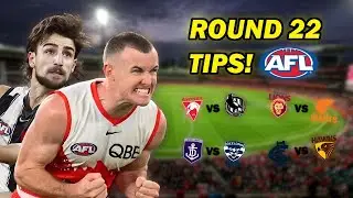 Round Twenty Two Tips & Predictions! (AFL 2024)