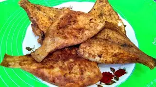 Очень вкусная камбала по новому рецепту. #камбала #рыба #жаренаярыба