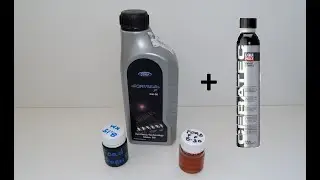 Тест моторного масла Ford Formula F 5w30 (+ отработка 8150 км., с присадкой Ликви Моли).