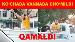 Laboni ustida vannada cho‘milgan fuqaro 10 sutkaga qamaldi