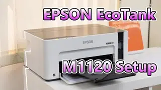 Our New Office Printer: Epson EcoTank M1120 WiFi Printer