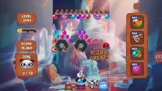 Panda Pop- Level 3041 (What the heck is this world supposed be?)
