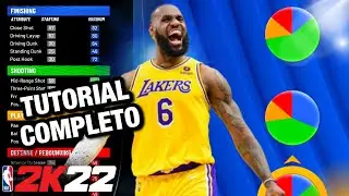 NBA 2K22 HOW TO CREATE YOUR BUILD! COMPLETE TUTORIAL FOR MYCAREER AND PARK