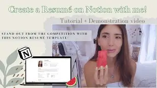 Create a resumé on Notion with me | Filipa Sofia