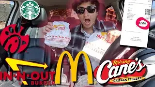 I LET THE PERSON IN FRONT OF ME DECIDE WHAT I EAT FOR 24 HOURS!!