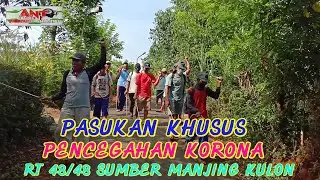 PEYEMPROTAN DESINFEKTAN FULL RUMAH WARGA RT48/49 DARI PINTU KE PINTU SUMBER MANJING KULON malang Sel