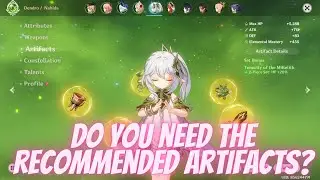Do You Need The Recommended Artifacts In Genshin Impact?