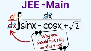 This trick is not really helpful here | JEE main 2023