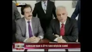 CÜ Vakfı Yön. Krl. Üyesi ve İşadamı Mustafa Sarılar Kampüs İçerisine 500 Kişilik Cami Yaptıracak