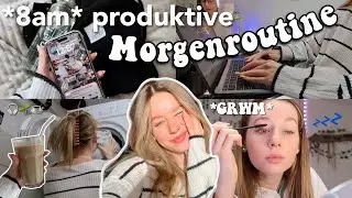 produktiver Morgen in meinem Leben *VLOG*🌱 | Morgenroutine, lernen, aufräumen ☆ jennybelly