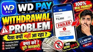 WD Pay App Withdrawal Problem 2026 | Withdrawal Pending, Problem Solve & Latest Update