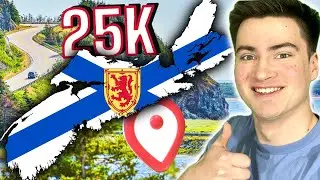NOVA SCOTIA GeoGuessr Speedrun | Canada 25Ks Episode 7