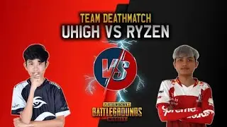 ||TS uHigh Vs BTR RYZEN||  |TDM PUBG|  |FIRST TIME| BEST MATCH