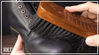 [Shoe Care] Dr.Martens 1460 Shoe Care - ASMR