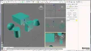 Creating Objects in 3ds Max Design