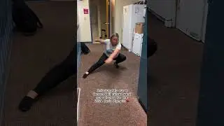 4 Henson Hall Nurses Attempt Gymnastics Wolf Turns #Shorts