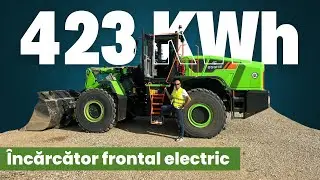 Încărcător frontal 100% electric - premieră națională