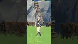 When You Encounter The Legendary Stairs Of Genshin Impact In 2024😂