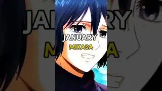 Your WAIFU based on your birth month || part - 1 ||