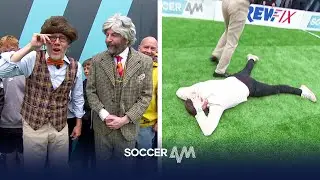 Eastenders duo test their tekkers!! 👀🔥 | Cole, Lawrence, Bowden & Borthwick | Soccer AM Pro AM
