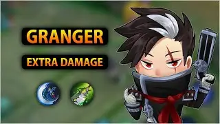 GRANGER EXTRA CRITICAL DAMAGE ITEMS FOR BURAL KILLS | TOP GRANGER GAMEPLAY MOBILE LEGENEDS Mrsparrow
