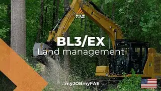 The BL3/EX forestry mulcher and the SK200MX: An unbeatable combination
