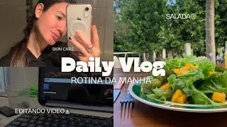 Daily vlog/ Rotina da manhã  produtiva