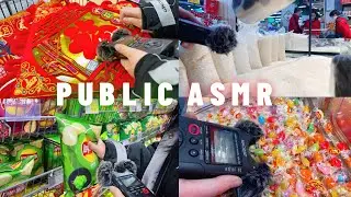 FIRST PUBLIC ASMR🏬Supermarket Triggers Tries to Tingle You