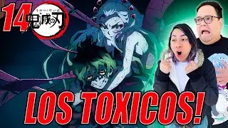 QUE EMPIECEN LOS FREGADAZOS 😏 | KIMETSU NO YAIBA - Distrito Rojo TP2 14 | REACCIÓN