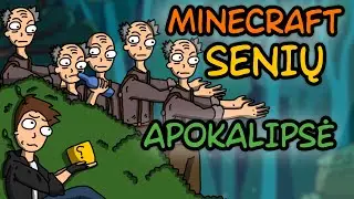 MINECRAFT SENIŲ APOKALIPSĖ!