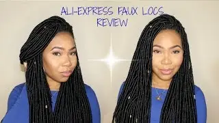 Aliexpress faux Locs Review