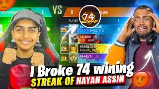 First Time Broke 74 Winning Streak Of Nayan Asin 😱 Aditech Vs Nayan Asin 🤬 गुस्सा हो गया ||