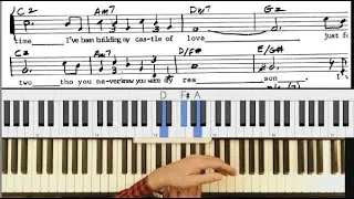 OVERJOYED 🎹 Jazz Piano Tutorial ❤ Free sheet music