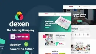 Dexen - Printing Company WordPress Theme | Themeforest Website Templates and Themes